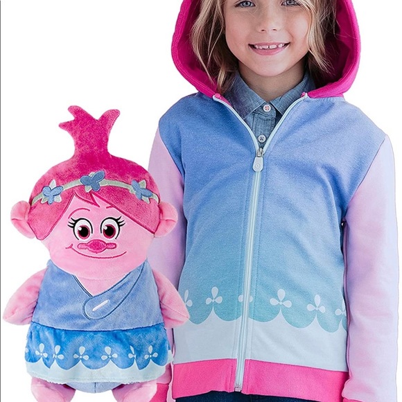 cubcoats Other - Cubcoats Poppy The Troll 2 in 1 Transforming Hoodie and Soft Plushie